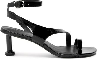 Alohas Miquela Onix Patent Leather Sandals - Black - 36 (IT36/ UK3)