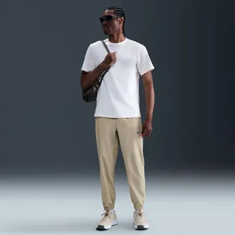 Nike Mens Form Dri-FIT Tapered Versatile Pants in Brown | FB7497-251