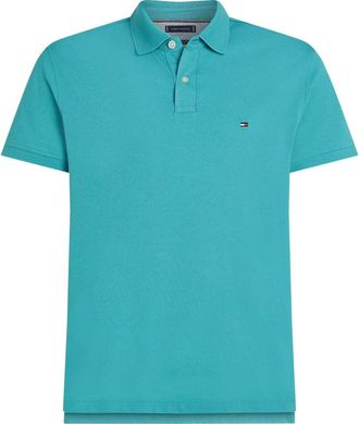 Tommy Hilfiger Tops, Heren, Groen, M, Polo Regular