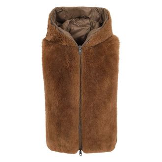 Brunello Cucinelli Dames, Jassen, Bruin, Maat: XS