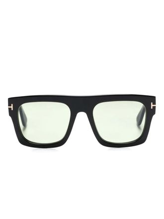 Tom Ford Eyewear Fausto square-frame sunglasses - unisex - Acetate - 53 - Black
