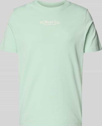 s.Oliver Red Label Regular Fit T-Shirt aus reiner Baumwolle in Lind, Gr&ouml;&szlig;e XXXL