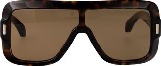Ferragamo Sf 2061Se Zonnebril - Dames - Zonnebrillen - Bruin - 55 MM - Accessoires