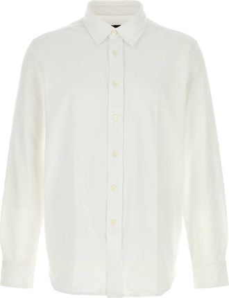 Brioni White Cotton Shirt