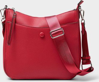 Simons Womens Metallic detail crossbody bag