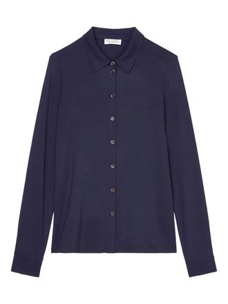 Marc O'Polo long-sleeve button-up shirt - Purple
