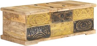 vidaXL Coffee Table 100x50x35 cm Solid Mango Wood vidaXL