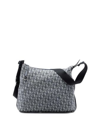 Dior 2001 Diorissimo Trotter Canvas crossbody bag - women - Canvas - One Size - Blue