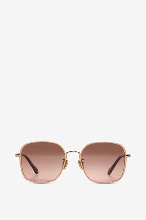Chlo&eacute; Quadratische Sonnenbrille mit welligen B&uuml;geln