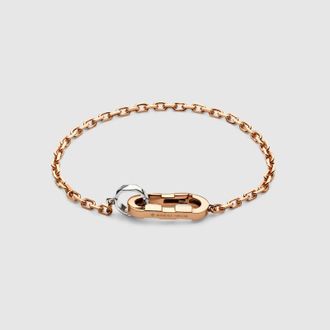 Gucci Link To Love 18k Chain Bracelet, Rose Gold, Rose Gold