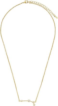 Sterling Forever 14K Cz When Stars Align Constellation Necklace