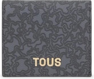 Tous Kaos Mini Lines Small Wallet - Dames - Portefeuilles - Grijs - ONE Size - Leer - Accessoires