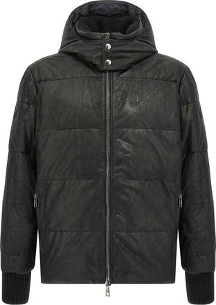 Giorgio Brato Removable Hood Down Jacket