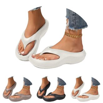 Generic Orthopedic Flip Flops for Women, Lightweight Non Slip Thong Walking Slippers, Arch Support Walking Sandals, Soft Summer Beach Sandals