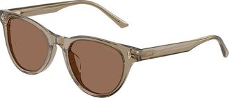 Jimmy Choo London JC5043D Asian Fit 505173 Womens Sunglasses Brown Size 53