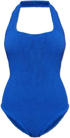 Hunza G Badmode, Dames, Blauw, ONE Size, Sandy Swim