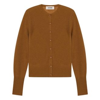 &Aacute;eron Truien & Vesten, Dames, Bruin, S, Kasjmier, Harper Cardigan