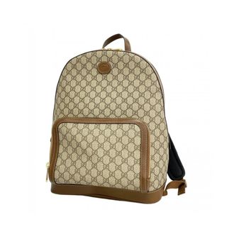 Gucci Pre-owned Backpacks, female, Brown, Size: ONE SIZE Pre-owned Patterned Backpack