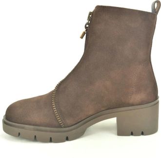 Hispanitas Botje +tiret DZ 4cm - Dames - Laarzen met Hak - Bruin - 39 EU - Schoenen
