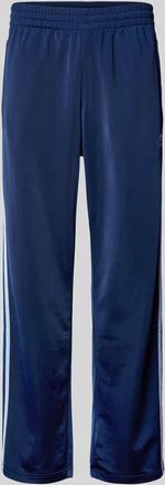 adidas Originals Straight Leg Trainingshose mit Label-Stitching Modell FIREBIRD in Hellblau, Größe L