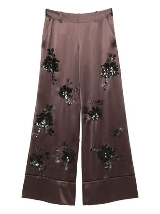 Ermanno Scervino Embroidered Trousers