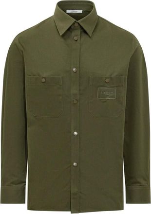 Givenchy Hombre, Camisas, Verde, Talla: M