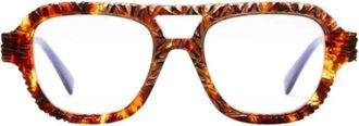 Kuboraum S6 Carved Glasses - unisex - Brillen - Veelkleurig - 53 MM - Accessoires