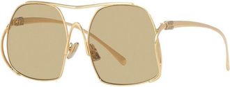 Miu Miu MUA55S 5AK10R Shiny Gold/Yellow