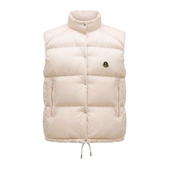 Moncler Gilet reversibile in piuma Tibb - - Jackets - Donna - Rosa - XS