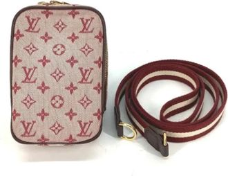 Louis Vuitton Pre-owned Cross Body Bags, female, Red, Size: ONE SIZE Pre-owned Fabric louis-vuitton-bags