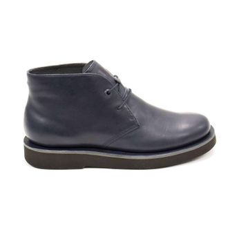 Camper Mens Tyre Lace-Up Ankle Boots In Dark Blue