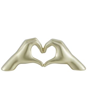 Finesse Decor Heart Hands Champagne Gold