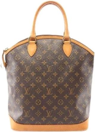 Louis Vuitton Pre-owned Lockit Vertical Monogram Handbag - - Pre-owned - Donna - Marrone - ONE SIZE
