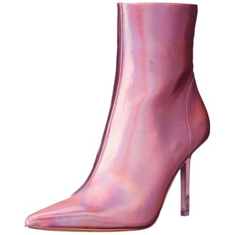Steve Madden Elysia Bootie Pink Iridescent ELYS05S1-PNK Womens