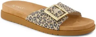 Toms Marin Slide Sandal in Beige/Khaki at Nordstrom, Size 8.5