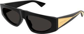 Bottega Veneta Ladies Black Cat Eye Sunglasses BV1277S 001