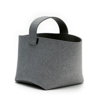 Hey-Sign Hey Sign - Kaminholzkorb mit Tragegriff, anthrazit