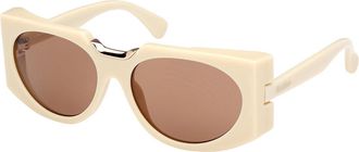 Max Mara MM0123 25E Womens Sunglasses Size 59