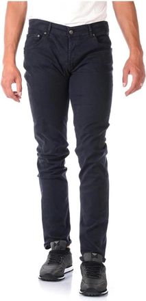 Daniele Alessandrini Jeans - Heren - Slim Fit Jeans - Blauw - W31 - Katoen - Jeans