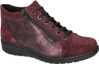 Solidus Schoenen, Dames, Rood, 38 EU, Wol, Kate Boot