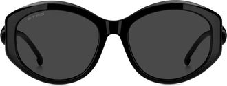 Etro Occhiali da sole con stampa - Nero