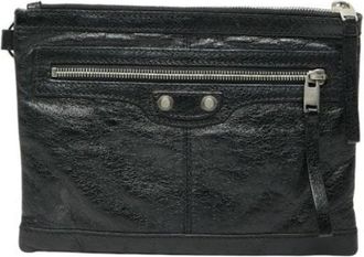 Balenciaga Pre-owned Clutches, female, Black, Size: ONE SIZE Pre-owned Vintage Clutch