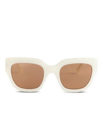 Pucci square-frame sunglasses - White