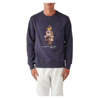 Polo Ralph Lauren Uomo, Felpe, Blu, S, new