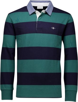 GANT Tops, Heren, Blauw, L, Blauwe heren trui