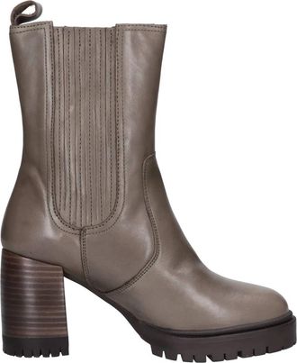 Emanuelle Vee Laarzen Bruin - Dames - Laarzen met Hak - Bruin - 38 EU - Leer - Schoenen