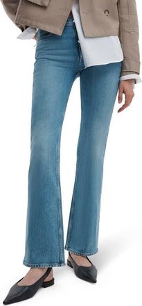 Rag & Bone Peyton Mid Rise Bootcut Jeans in Everglade at Nordstrom, Size 23
