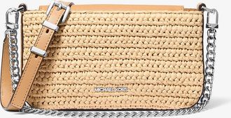 Michael Kors Bryant Small Crocheted Convertible Crossbody Pochette