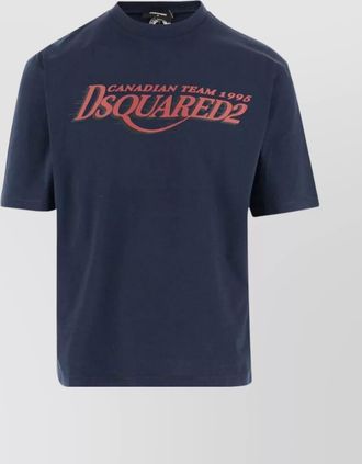 Dsquared2 graphic print crew neck short sleeves t-shirts
