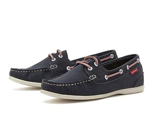 Chaussures Bateau Harper Chatham - Cuir Nubuck - Semelle Antidérapante - Confortable - Femme